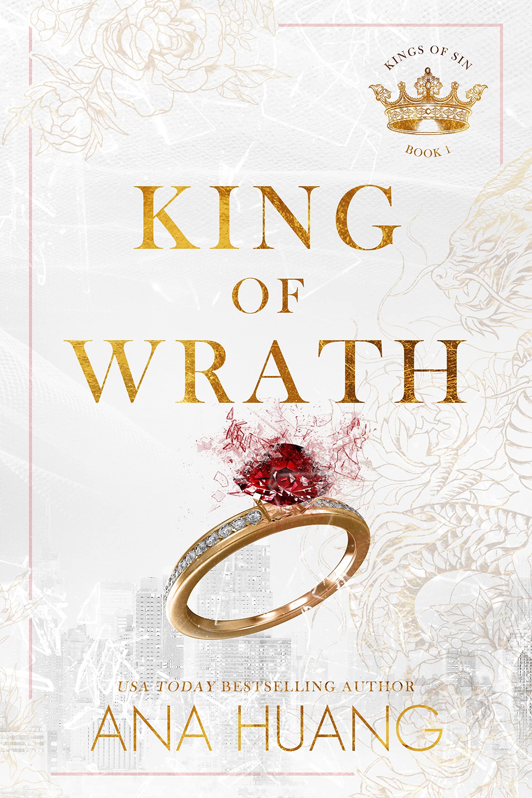 King of Wrath: An Arranged Marriage Romance (Kings of Sin Book 1) Cover